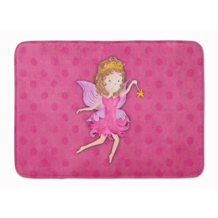 Carolines Treasures Fairy Princess Watercolor Machine Washable Memory Foam Mat BB7406RUG